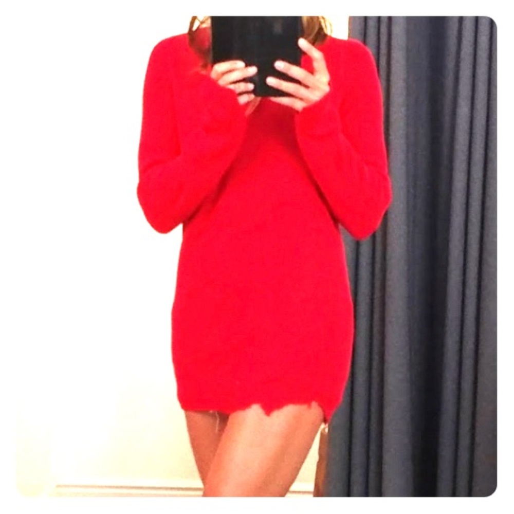 Distressed Helmut Lang Cashmere Crew Pullover